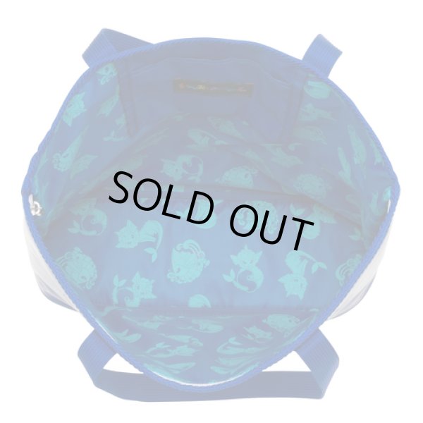 Photo2: Pokemon Center 2017 Eevee Collection Colorful Tote bag Vaporeon (2)