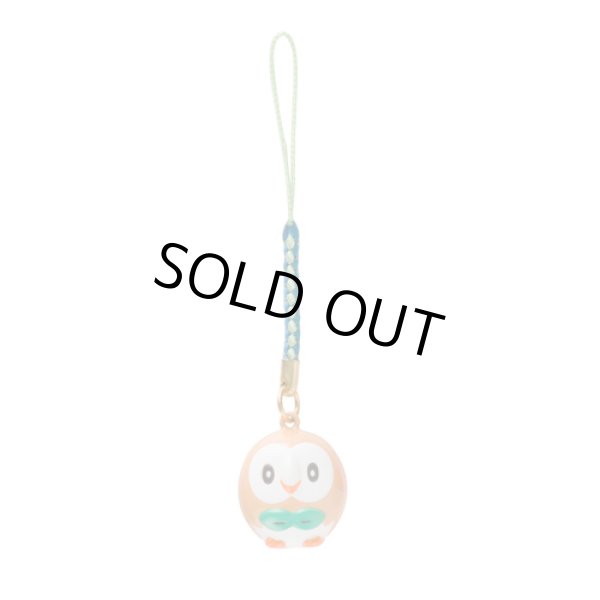 Photo1: Pokemon Center 2017 Bell Charm Strap Rowlet (1)