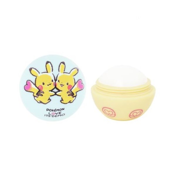 Photo1: POKEMON LOVE ITS' DEMO Lip cream #1 Pikachu No fragrance (1)