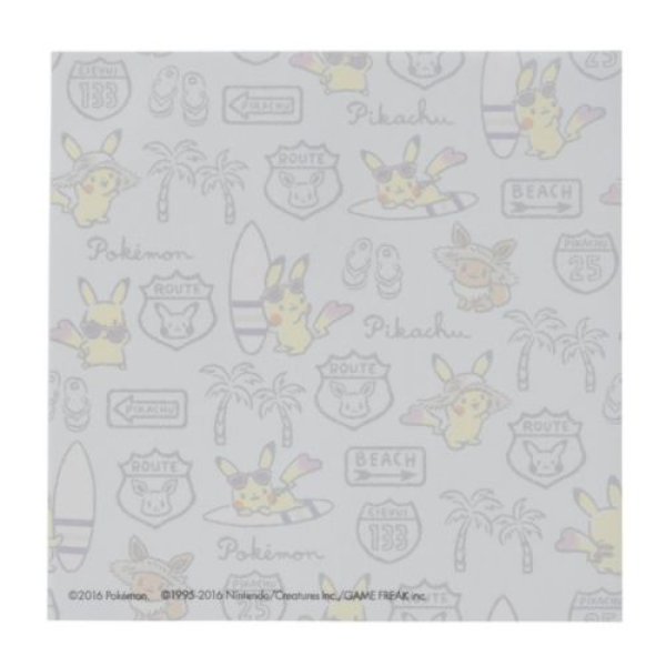 Photo3: POKEMON LOVE ITS' DEMO Memo pad Surfer Pikachu (3)