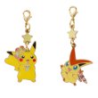 Photo1: Pokemon Center Tohoku 2017 Renewal Opening Metal Charm Pikachu Victini (1)