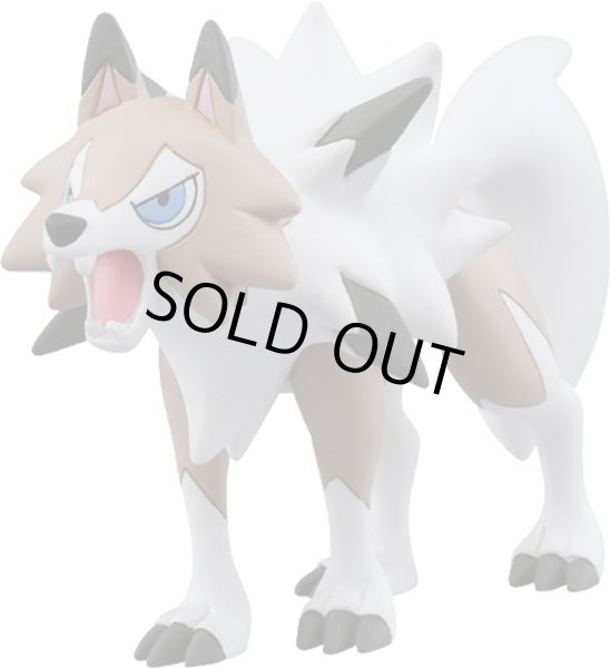 Photo1: Pokemon Monster Collection EX ESP-08 Lycanroc Midday Mini figure TAKARA TOMY Moncolle-EX (1)