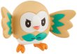 Photo1: Pokemon Monster Collection EX EMC-02 Rowlet Mini figure TAKARA TOMY Moncolle-EX (1)