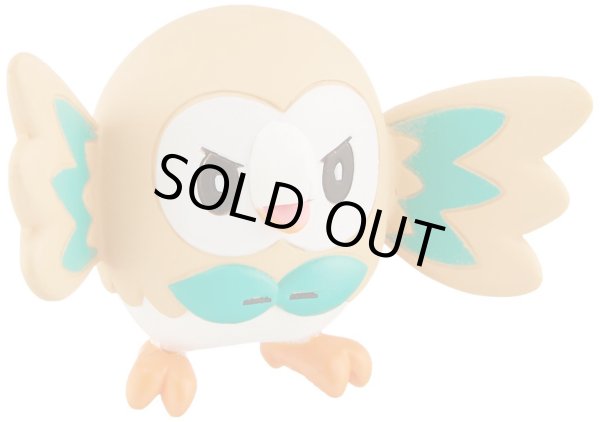 Photo1: Pokemon Monster Collection EX EMC-02 Rowlet Mini figure TAKARA TOMY Moncolle-EX (1)