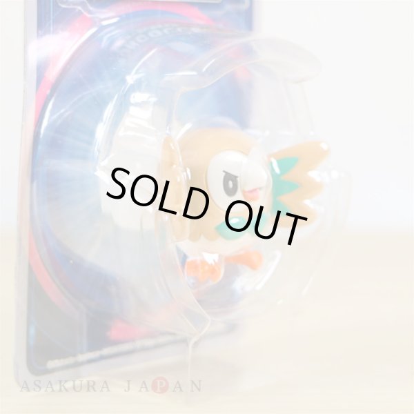 Photo4: Pokemon Monster Collection EX EMC-02 Rowlet Mini figure TAKARA TOMY Moncolle-EX (4)