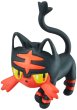 Photo1: Pokemon Monster Collection EX EMC-04 Litten Mini figure TAKARA TOMY Moncolle-EX (1)