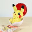 Photo1: Pokemon Center 2017 Petit Plush in Poke Ball Case Female Pikachu doll (1)