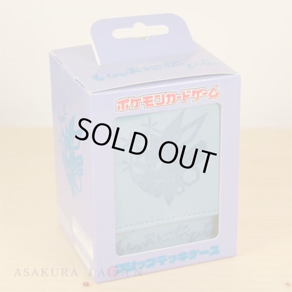 Photo3: Pokemon Center Original Eevee Collection Colorful Card Flip deck case Glaceon (3)