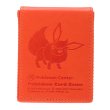 Photo2: Pokemon Center Original Eevee Collection Colorful Card Flip deck case Flareon (2)