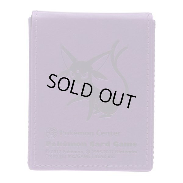 Photo2: Pokemon Center Original Eevee Collection Colorful Card Flip deck case Espeon (2)