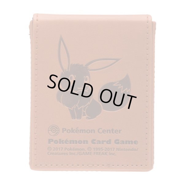 Photo2: Pokemon Center Original Eevee Collection Colorful Card Flip deck case Eevee (2)