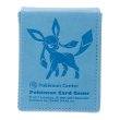 Photo2: Pokemon Center Original Eevee Collection Colorful Card Flip deck case Glaceon (2)