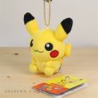 Photo2: Pokemon Center 2017 POKEMON DOLLS Plush Mascot Key Chain Pikachu (2)