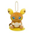 Photo1: Pokemon Center 2017 POKEMON DOLLS Plush Mascot Key Chain Alola Raichu (1)