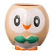 Photo1: Pokemon Center 2017 Japanese Traditional Design Rowlet YUNOMI Mug Japan Tea cup (1)