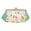 Photo1: Pokemon Center 2017 Japanese Traditional Design Gamaguchi Pouch case Rowlet (1)