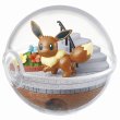Photo1: Pokemon 2017 Terrarium Collection #6 Eevee Mini Figure (1)