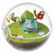 Photo1: Pokemon 2017 Terrarium Collection #4 Bulbasaur Mini Figure (1)