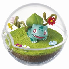 Pokemon 2017 Terrarium Collection #4 Bulbasaur Mini Figure