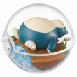 Photo1: Pokemon 2017 Terrarium Collection #3 Snorlax Mini Figure (1)