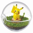 Photo1: Pokemon 2017 Terrarium Collection #1 Pikachu Mini Figure (1)