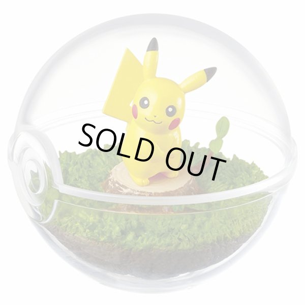 Photo1: Pokemon 2017 Terrarium Collection #1 Pikachu Mini Figure (1)