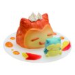 Photo1: Pokemon Center 2017 Mini Figure Collection Dessert Plate #6 Snorlax (1)