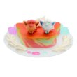 Photo1: Pokemon Center 2017 Mini Figure Collection Dessert Plate #8 Vulpix & Alola Vulpix (1)