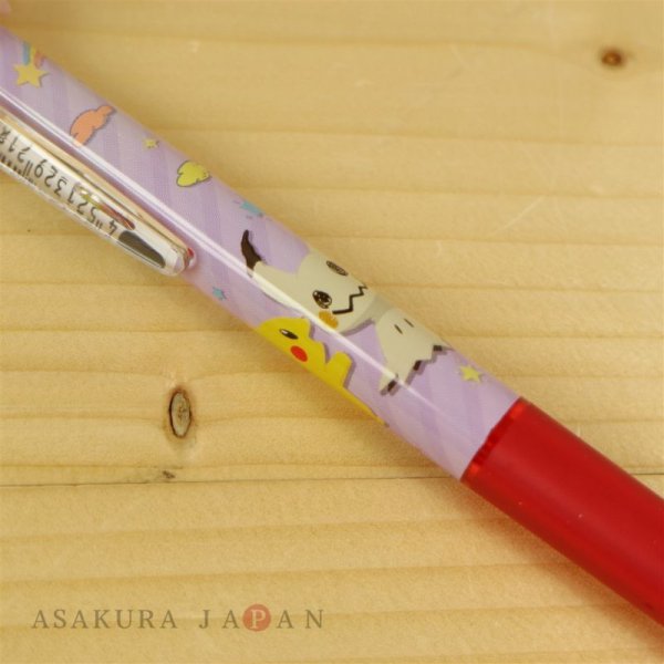 Photo3: Pokemon Center 2017 Frixion Ballpoint pen Pikachu & Mimikyu Red ink (3)