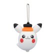 Photo1: Pokemon Center 2017 Pokemon Halloween Time Squeeze key chain Ghost Pikachu (1)