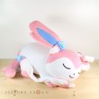 Photo2: Pokemon Center 2017 Eevee Collection Large Size Plush Sleeping Sylveon doll Big (2)