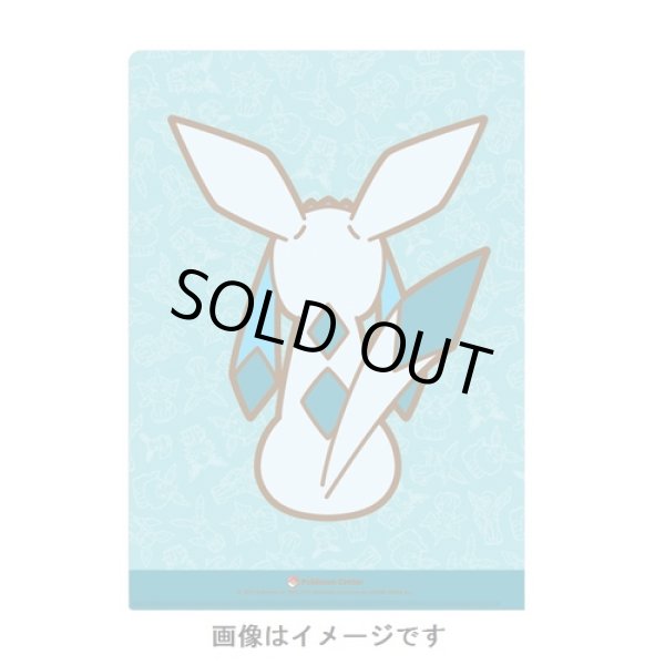 Photo2: Pokemon Center 2017 Eevee Collection A4 Size Clear File Folder Glaceon (2)