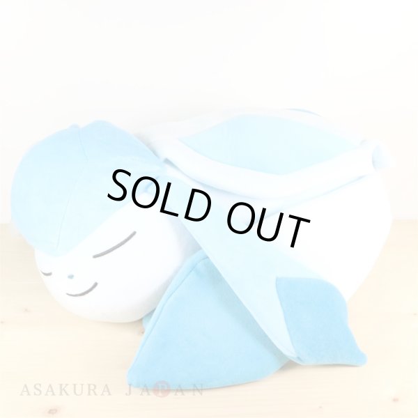Photo2: Pokemon Center 2017 Eevee Collection Large Size Plush Sleeping Glaceon doll Big (2)