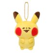 Photo1: Pokemon Center 2017 Pokemon Yurutto Plush Mascot Key Chain Pikachu (1)
