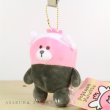 Photo2: Pokemon Center 2017 Pokemon Yurutto Plush Mascot Key Chain Bewear (2)