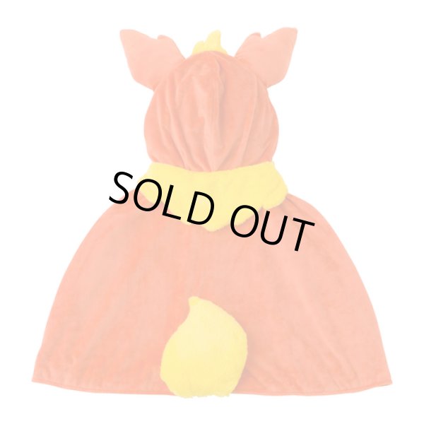 Photo2: Pokemon Center Sapporo 2017 Eevee Poncho Series Flareon ver. Hooded Poncho (2)