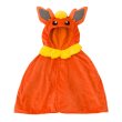 Photo1: Pokemon Center Sapporo 2017 Eevee Poncho Series Flareon ver. Hooded Poncho (1)