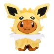 Photo1: Pokemon Center 2017 Eevee Poncho Series Jolteon ver.  Plush Toy (1)