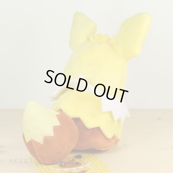 Photo3: Pokemon Center 2017 Eevee Poncho Series Jolteon ver.  Plush Toy (3)