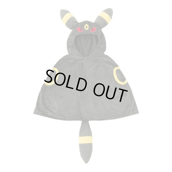 Photo1: Pokemon Center Sapporo 2017 Eevee Poncho Series Umbreon ver. Hooded Poncho (1)