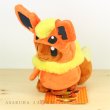 Photo2: Pokemon Center 2017 Eevee Poncho Series Flareon ver.  Plush Toy (2)