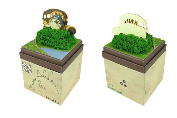 Studio Ghibli mini Paper Craft Kit My Neighbor Totoro 50
