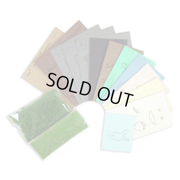 Photo3: Studio Ghibli mini Paper Craft Kit My Neighbor Totoro 49 "Dondoko dance" (3)