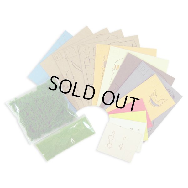 Photo3: Studio Ghibli mini Paper Craft Kit My Neighbor Totoro 50 "Looking for Mei" (3)