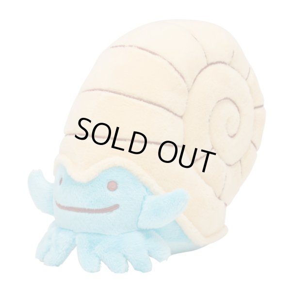 Photo1: Pokemon Center 2017 Plush Toy Transform Ditto Omanyte (1)