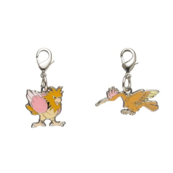 Photo1: Pokemon Center 2018 #My151 Metal Charm # 021 022 Spearow (1)