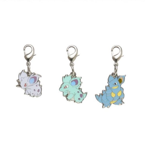 Photo1: Pokemon Center 2018 #My151 Metal Charm # 029 030 031 Nidoran Nidorina Nidoqueen (1)