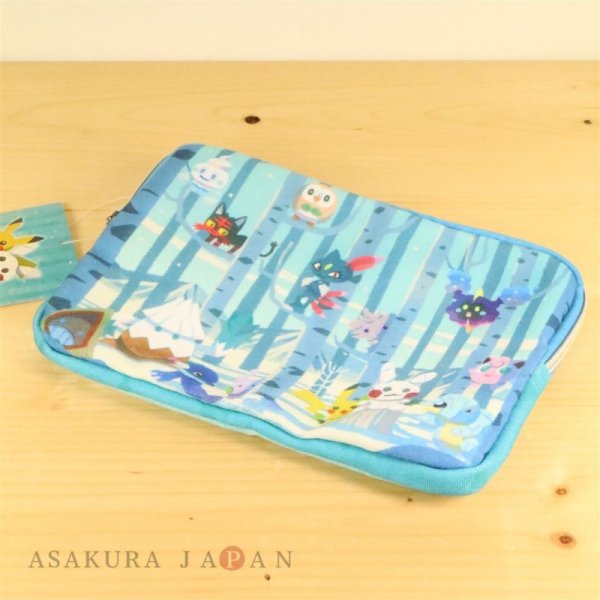 Photo2: Pokemon Center CHRISTMAS 2017 Hide And Seek Flat pouch Pikachu (2)