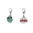 Photo1: Pokemon Center 2012 Metal Charm # 204 205 Pineco Forretress (1)