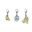 Photo1: Pokemon Center 2012 Metal Charm # 246 247 248 Larvitar	 Pupitar Tyranitar (1)